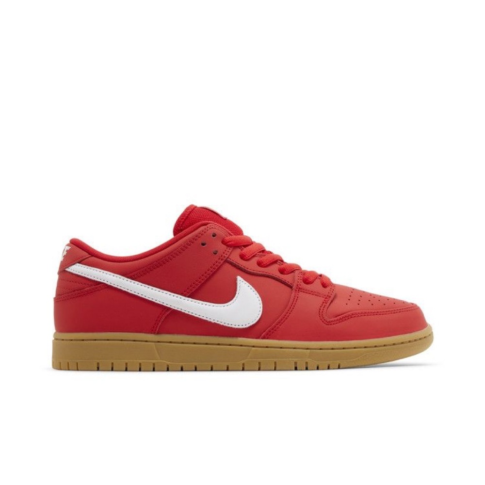 Nike Dunk Low SB "University Red Gum" FJ1674-600 NEW - Picture 2 of 7